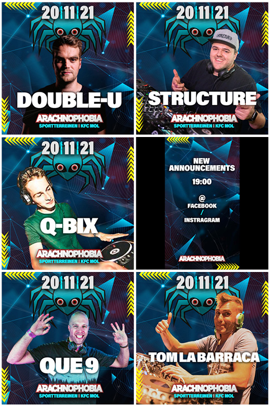 Online Arachnophobia